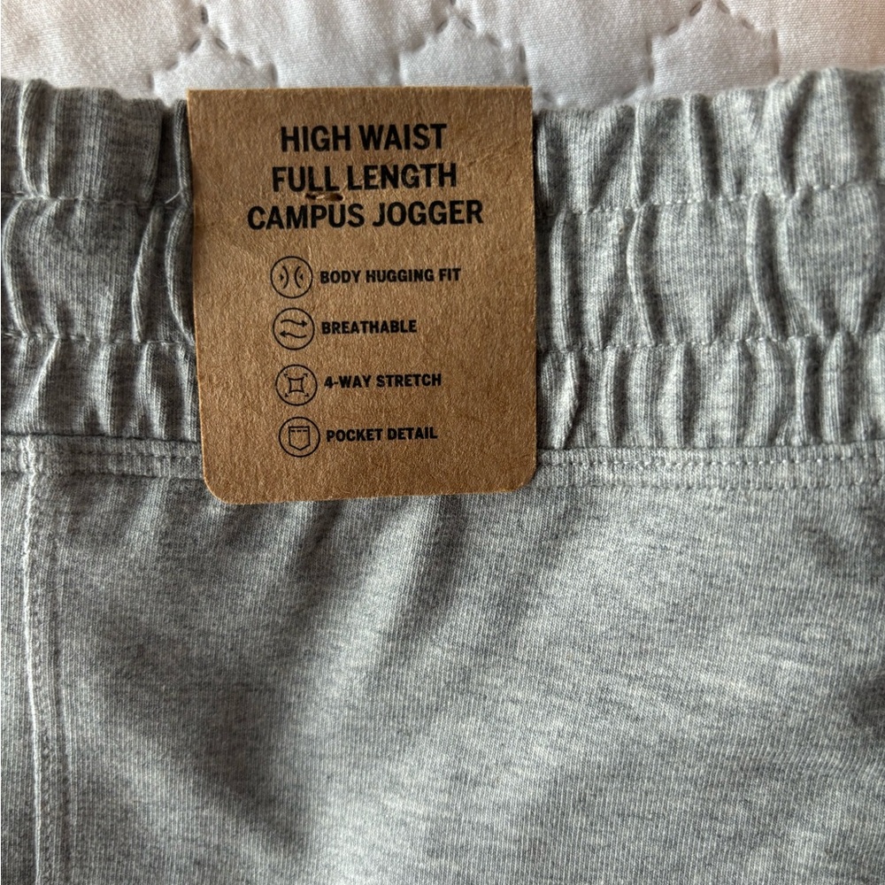 PINK Victoria's Secret Gray Campus Joggers